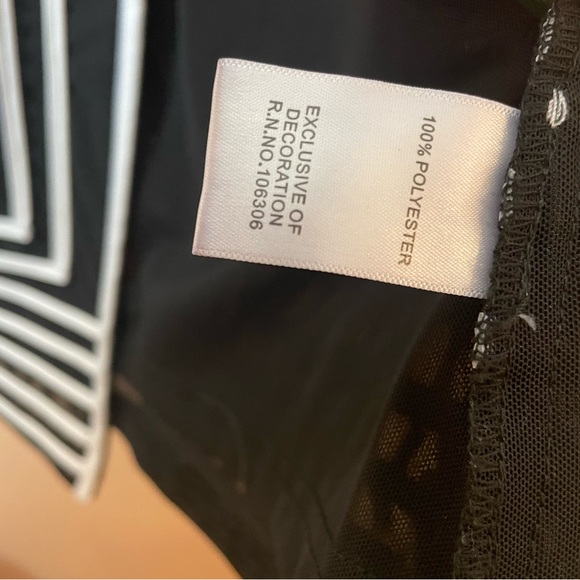 Berek Transparent Mesh-Leather Abstract Jacket - Picture 7 of 9